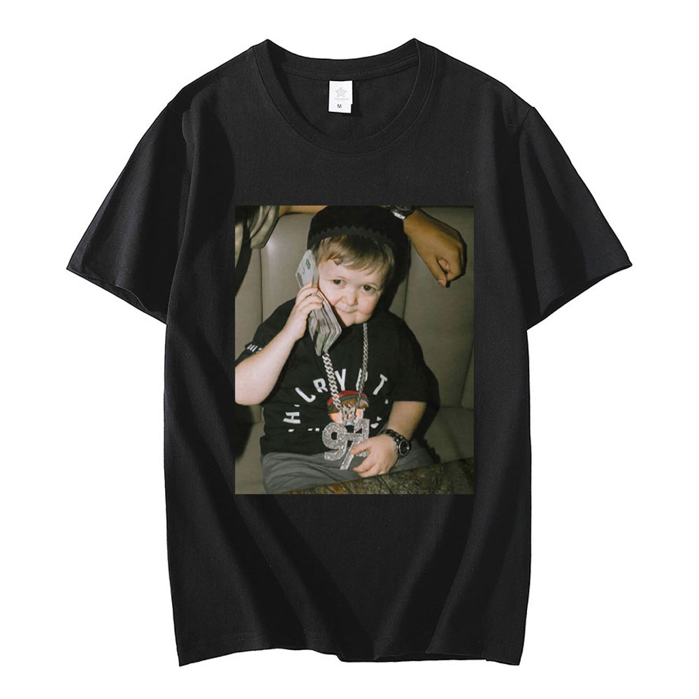 Summer Clothing Logo - Fasiom Funny Streetwear Tops Hasbulla Fighting