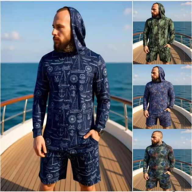 Summer Clothing Guys - 2026 New Camouflage Print Unisex Hooded