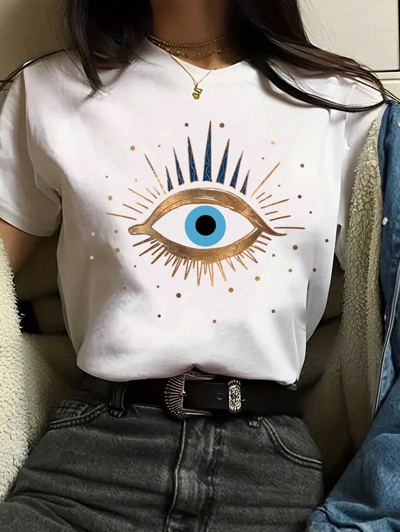 Summer Clothing Logo - Women's new fashion trend sun eye