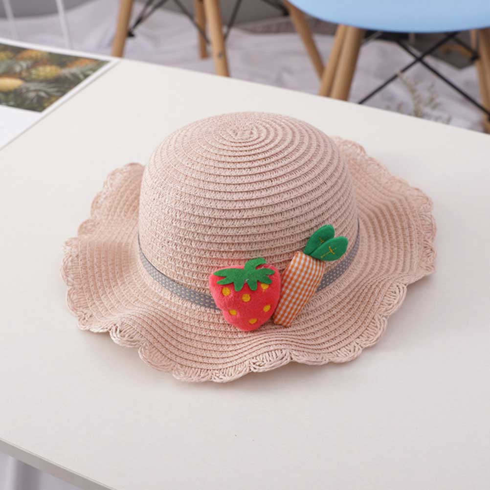 1Set Kids Straw Sun Protection - Beach Bag Straw 评论和价格