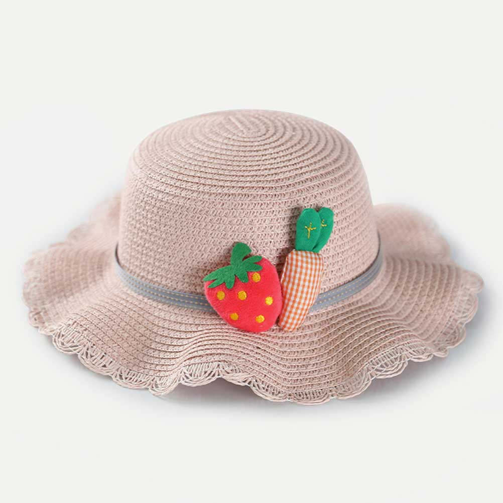 1Set Kids Straw Sun Protection - Beach Bag Straw 评论和价格