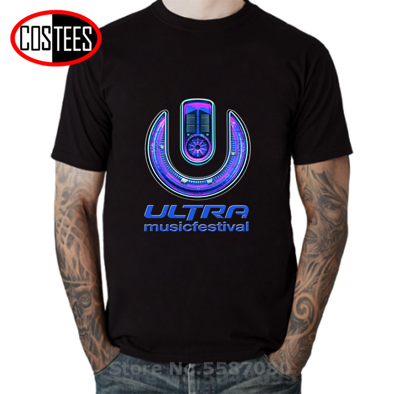 Mens 3D Shirts Men ULTRA MUSIC - Summer Clothing Online Shopping 评论和价格