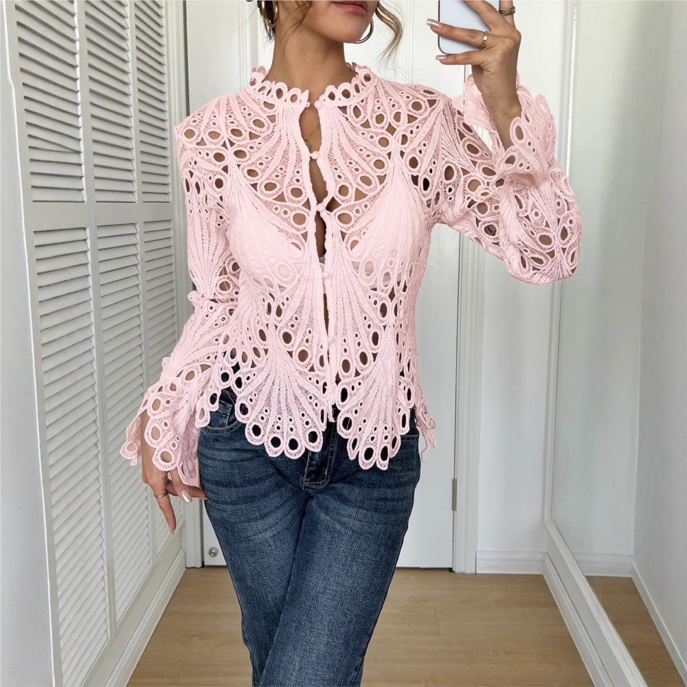 Women's Sexy Lace Hollow Solid - Summer Zara 评论和价格