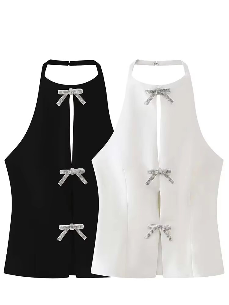 Summer Top Female Jewelry Bow  - Summer Zara 评论和价格