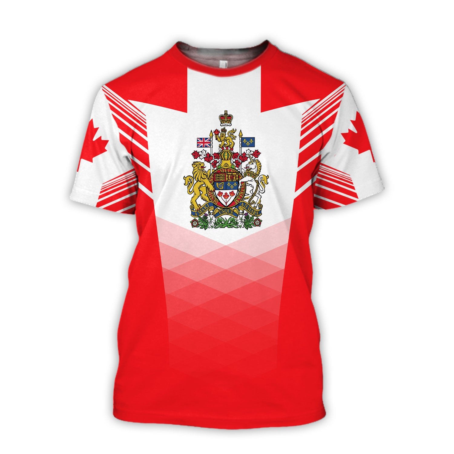 Canada T-Shirts Canadian Flag  - Summer Clothing Women Canada 评论和价格