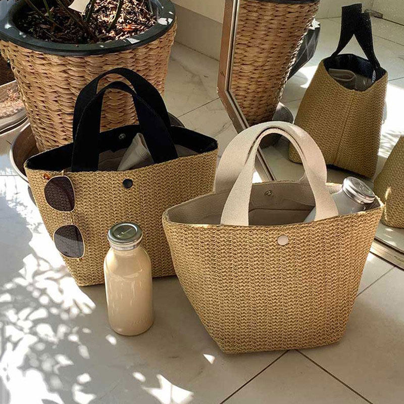 Beach Bag Handbag Satchel Tote - Beach Bag Straw 评论和价格
