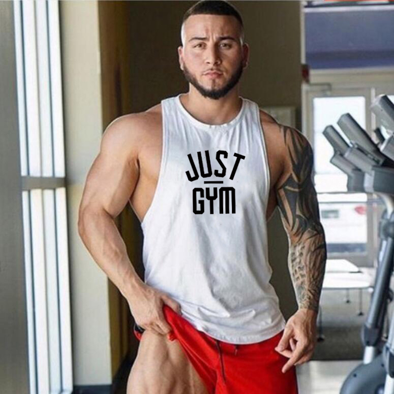 JUST GYM Logo Gym Clothing Men - Summer Clothing Logo 评论和价格