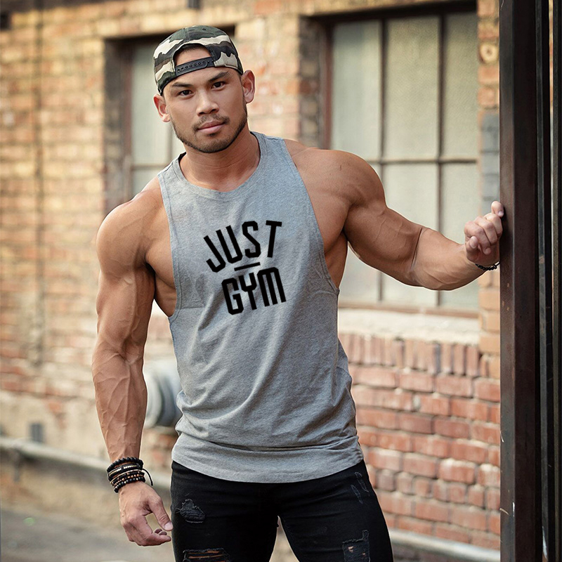 JUST GYM Logo Gym Clothing Men - Summer Clothing Logo 评论和价格