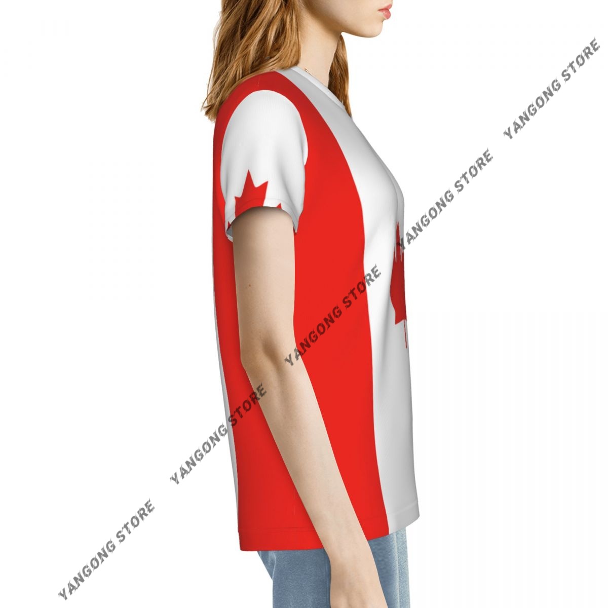 Women's T-shirt Canada Canadia - Summer Clothing Women Canada 评论和价格