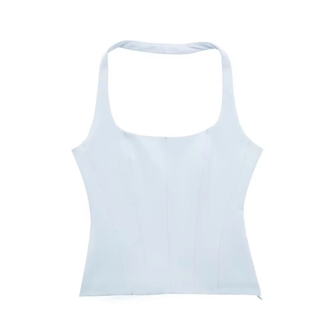 HH Women Fashion Halter Croppe - Summer Zara 评论和价格