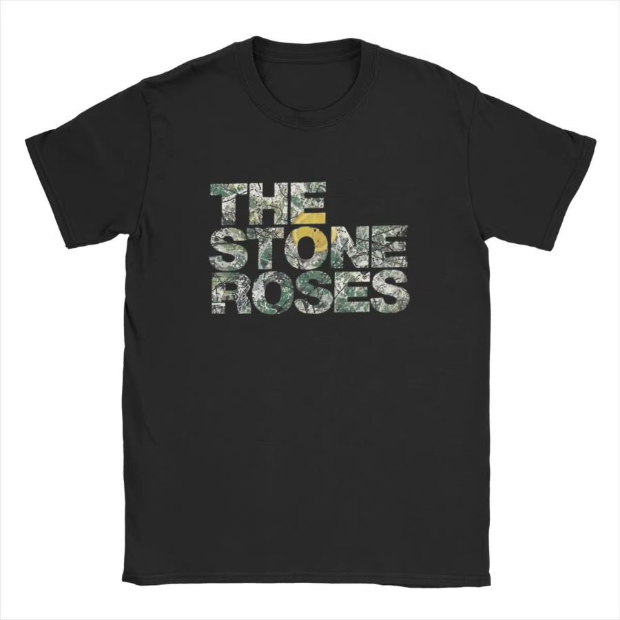 The Stone Roses Logo T Shirts  - Summer Clothing Logo 评论和价格