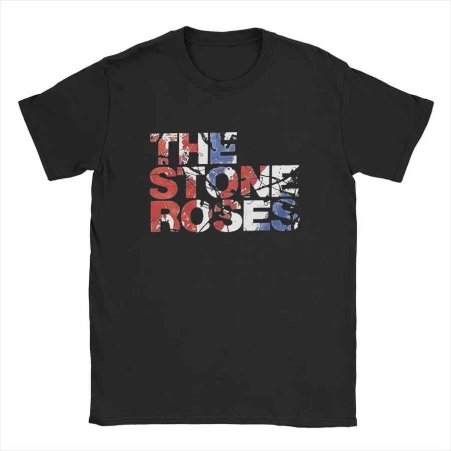 The Stone Roses Logo T Shirts  - Summer Clothing Logo 评论和价格