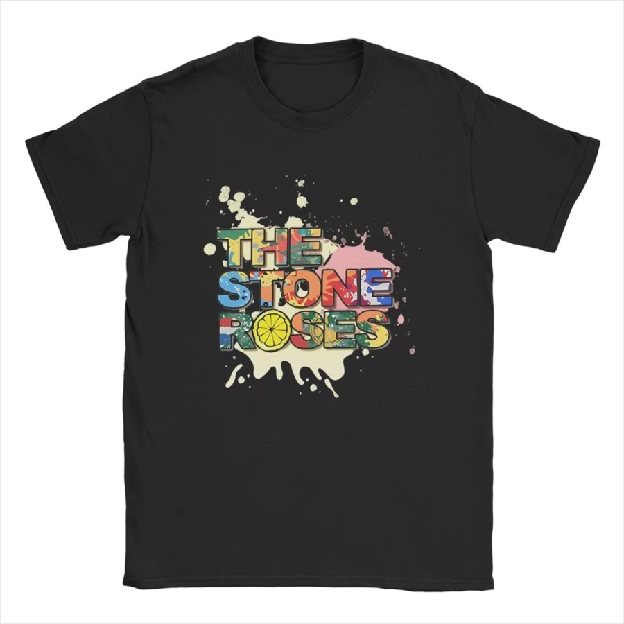 The Stone Roses Logo T Shirts  - Summer Clothing Logo 评论和价格
