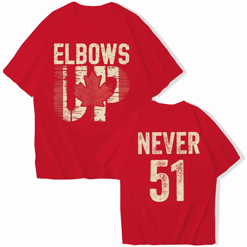 Retro Elbows Up Never 51 Canad - Summer Clothing Women Canada 评论和价格