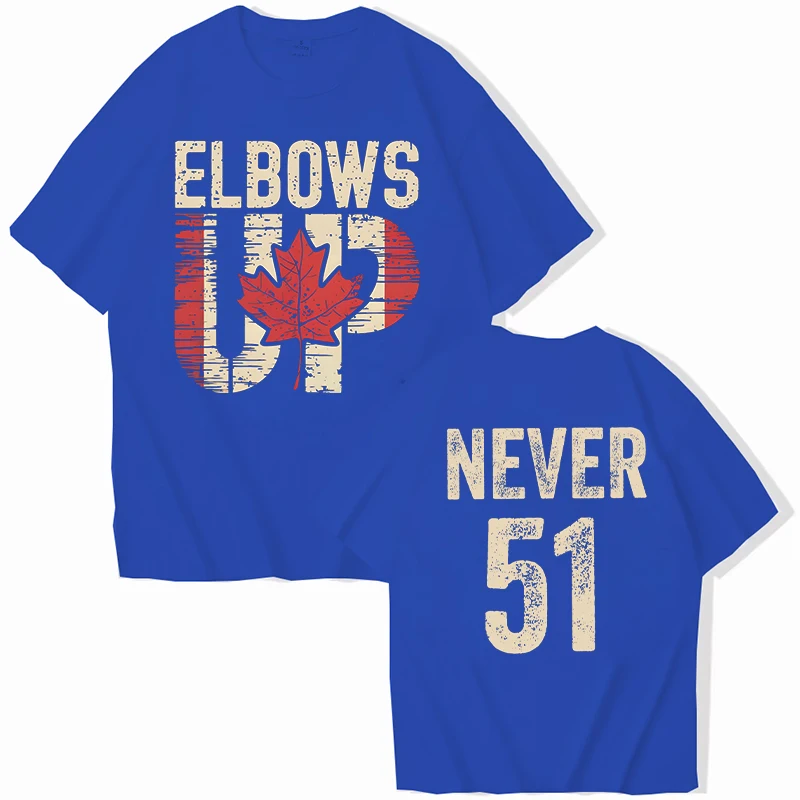 Retro Elbows Up Never 51 Canad - Summer Clothing Women Canada 评论和价格
