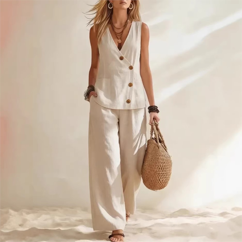 Fashion Deep V-neck Sleeveless - Summer Zara 评论和价格