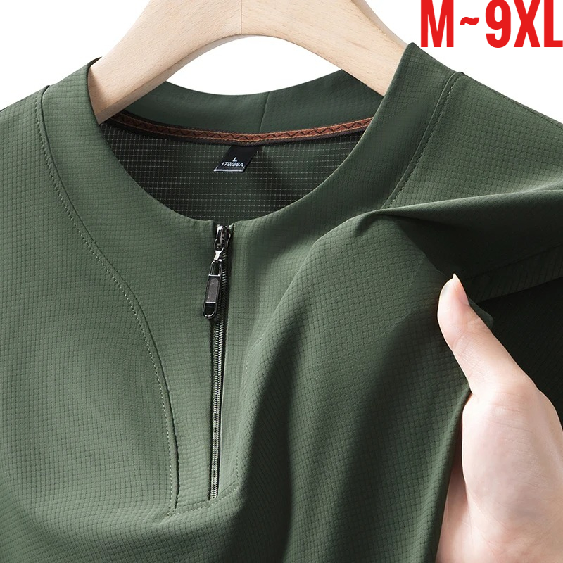 Big Size 9XL Men's Ice Silk He - Summer Clothing Guys 评论和价格