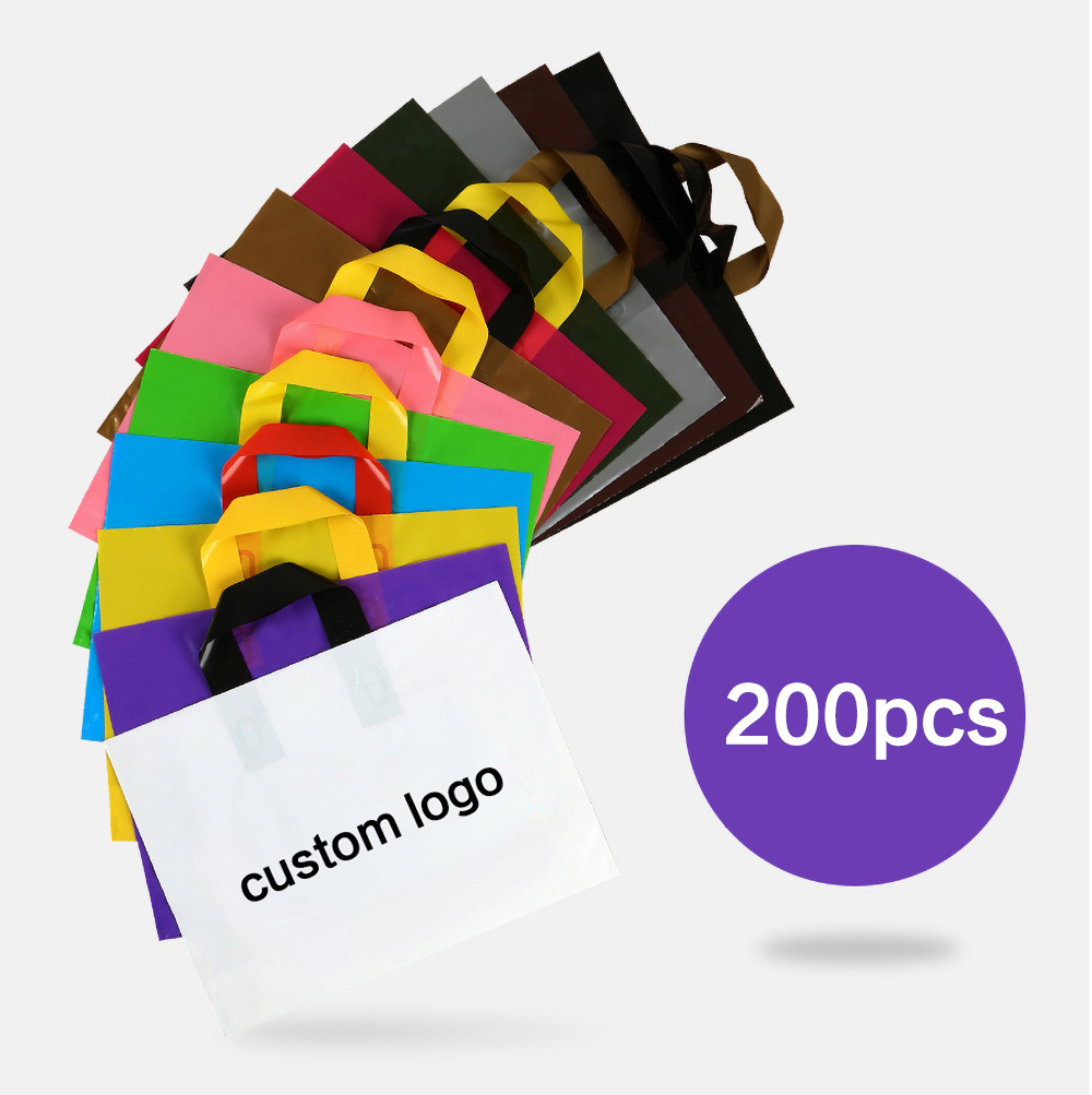 200pcs custom logo Shopping Ba - Summer Clothing Logo 评论和价格