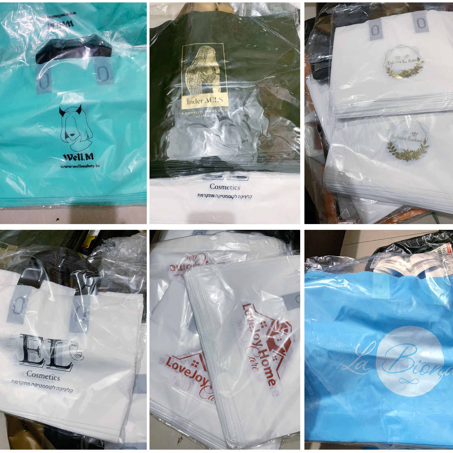 200pcs custom logo Shopping Ba - Summer Clothing Logo 评论和价格