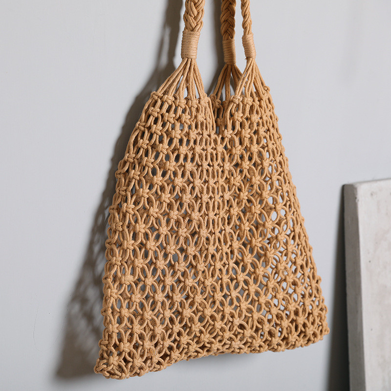 Women Large Capacity Straw Han - Beach Bag Straw 评论和价格